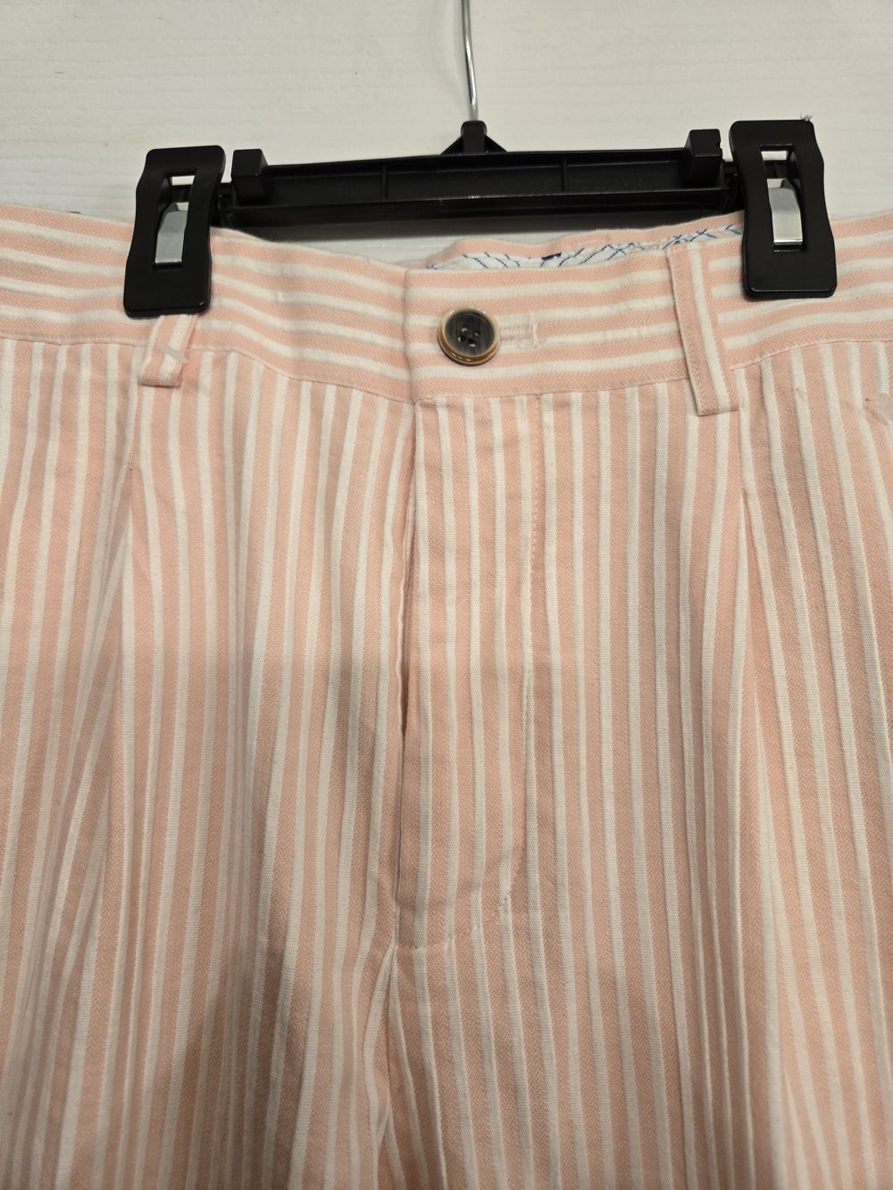 Murano Lucas Carrot fit Stripe Pants Light Peach Men's 30x30 NWT